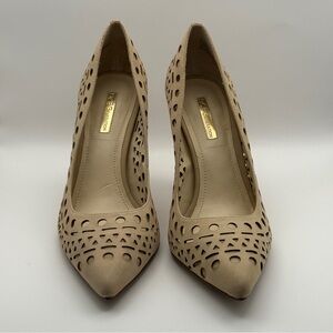 BCBGeneration Taleesa Women's Tan Cutout Heels